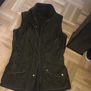 Barbour fleeced lined vest